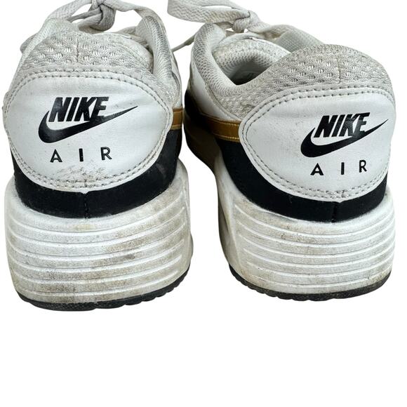 Nike Air Max SE Trainer White Black Gold DV-6842-001 Sneakers 7.5 - Picture 9 of 14